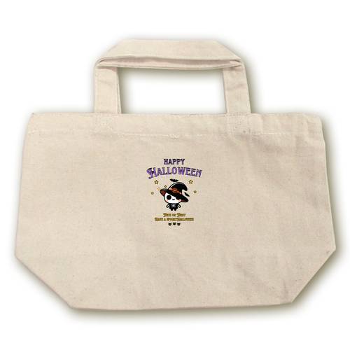 Halloween☆ニャン Purple キャンバストート（S）