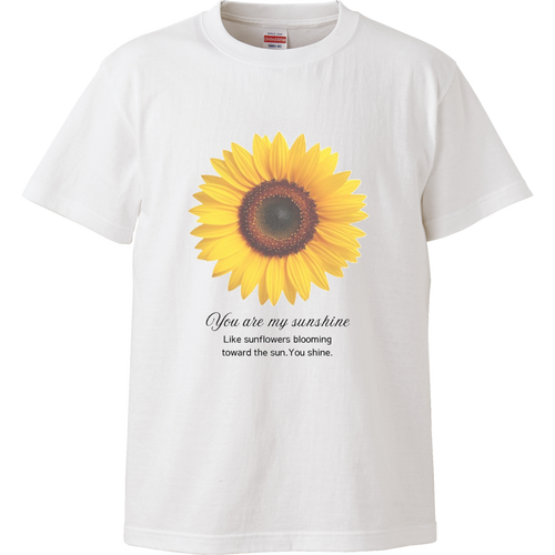 sunflower☆you are my sunshine ハイクオリティーキッズTシャツ