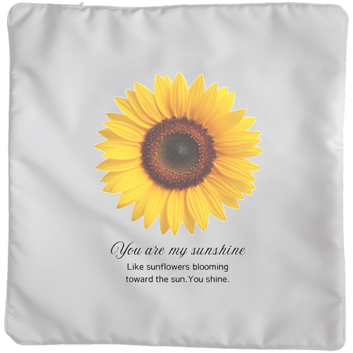 sunflower☆you are my sunshine クッションカバー(大)カバーのみ
