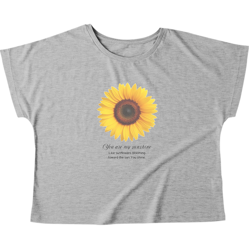 sunflower☆you are my sunshine ウィメンズ ドルマン Tシャツ