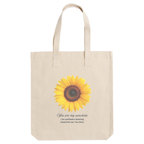 sunflower☆you are my sunshine アーバントート【白プリントあり】