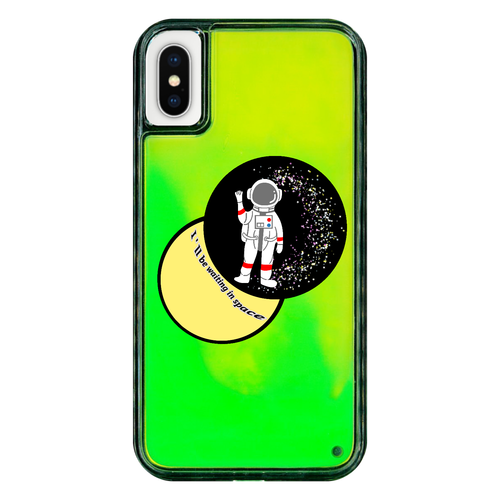 アストロノート iPhoneX/XS ネオンサンドケース