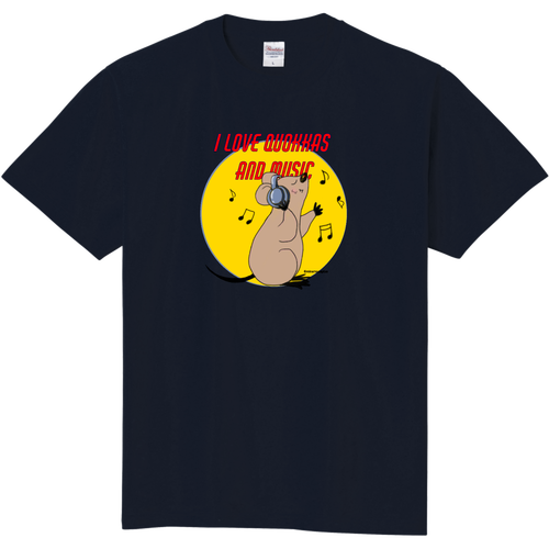 Music quokka クォッカ 定番Ｔシャツ