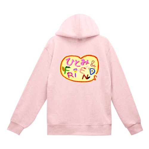 ひとみ&Friendsオリジナルパーカー【ひとみ】 スタンダードWフードジップパーカー