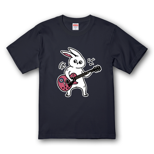 ギター弾きのウサギ君！ プレミアムTシャツ