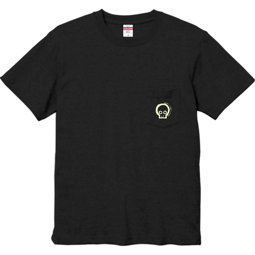 孤独 ハイクオリティーポケットTシャツ