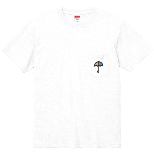午後からは雨。 ハイクオリティーポケットTシャツ