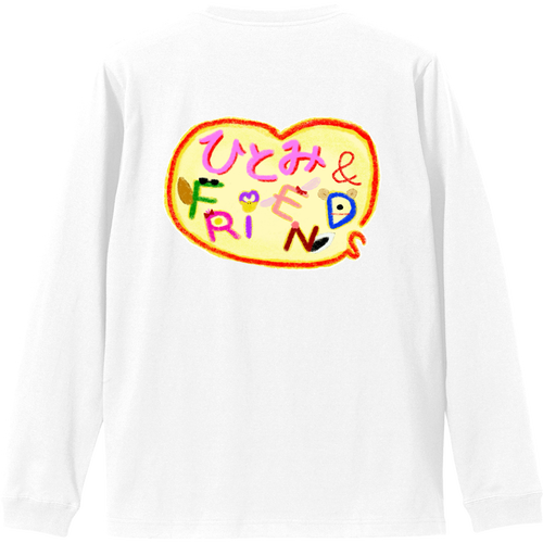 ひとみ&Ｆriends リブ付きロングTシャツ【モーリー】 リブ付 ロングスリーブＴシャツ