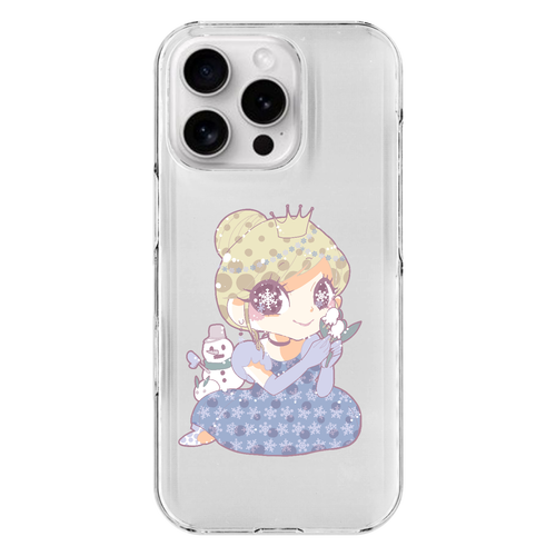 スノーシンデレラ iPhone16 Pro (透明)(ハードケース)