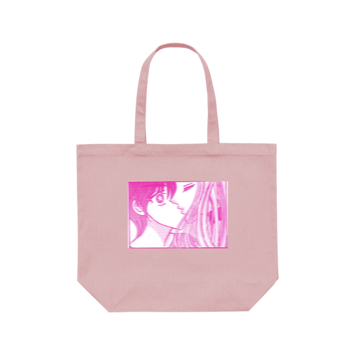 少女漫画未満！バッグ レギュラーキャンバストートバッグ(L) (フルカラー転写プリント)