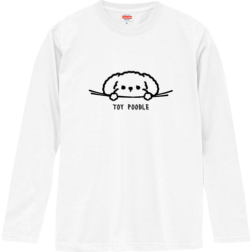 TOY POODLE トイプードル ロングスリーブTシャツ