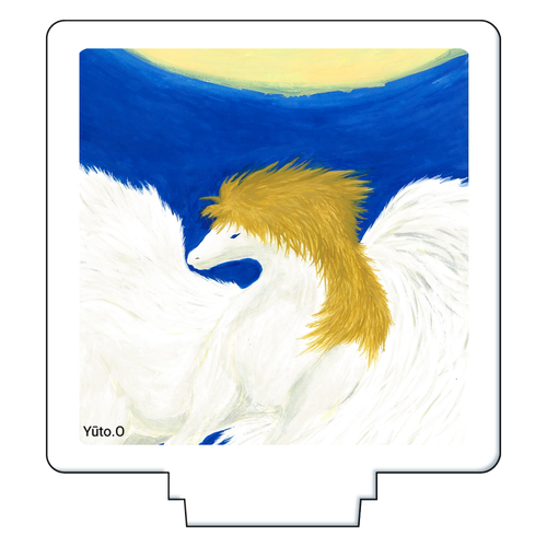 『晴空の天馬』アクリルスタンド アクリルフィギュア正方形(50×50mm)