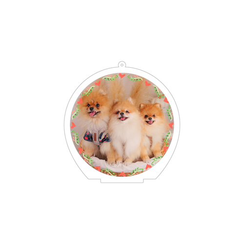  100×100mmアクリルキースタンド（円形） 100×100mmアクリルキースタンド（円形）