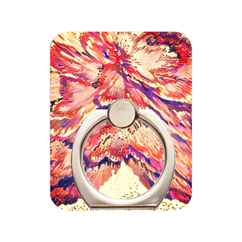 オーロラレッド スマホリング