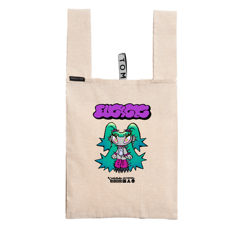 イバラちゃん クルリト　デイリーバッグ（再生コットン）