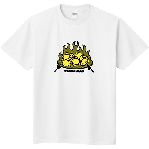 お焚き上げベア黄（柄の色） 定番Ｔシャツ