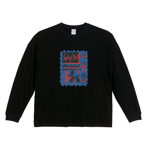 犬の心境 ビッグシルエットロングスリーブＴシャツ