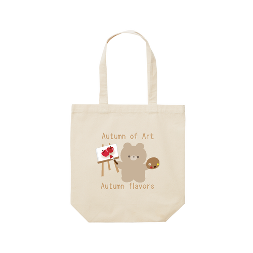 Autumn of Art（芸術の秋） レギュラーキャンバストートバッグ(M) (フルカラー転写プリント)
