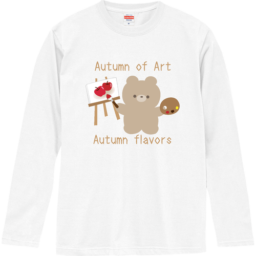 Autumn of Art（芸術の秋） ロングスリーブTシャツ