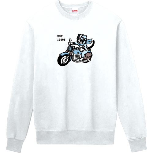 バイク乗りのハチワレ君！ pat02 CO 定番スウェット