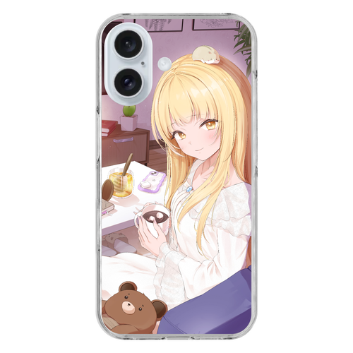 iPhone16専用 クリアケース iPhone16 (透明)(ハードケース)
