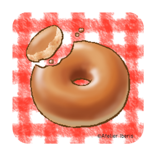 美味しい☺️シリーズ 全面プリントハンカチタオル 