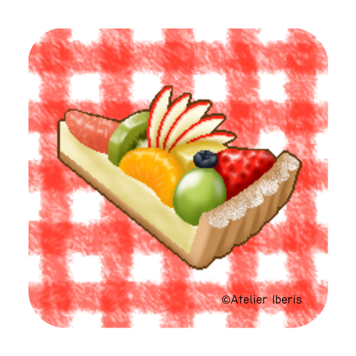 美味しい☺️シリーズ 全面プリントハンカチタオル 