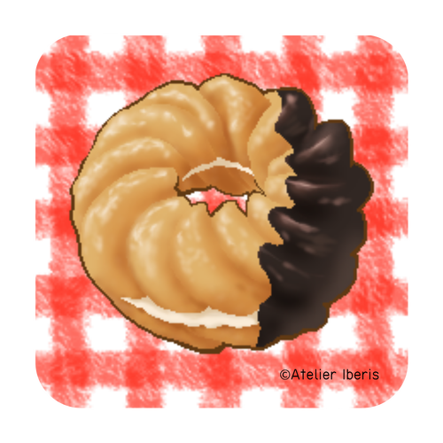 美味しい☺️シリーズ 全面プリントハンカチタオル 