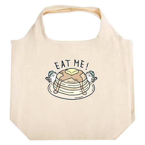 ホットケーキ たためるマルシェ【白プリントあり】