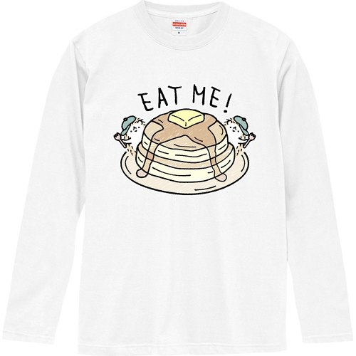 ホットケーキ ロングスリーブTシャツ