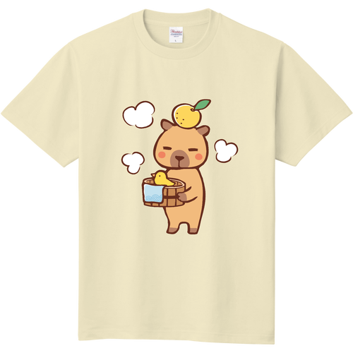 湯上りカピバラ 定番Ｔシャツ