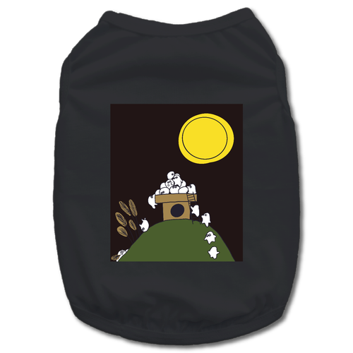 お月見　団子 ドッグウェア