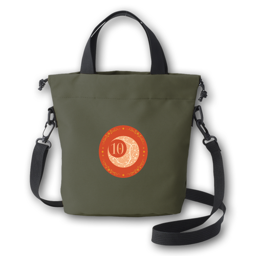 Birth color moon cameo／10月／ポリミニバッグ リサイクルポリエステル パースミニバッグ