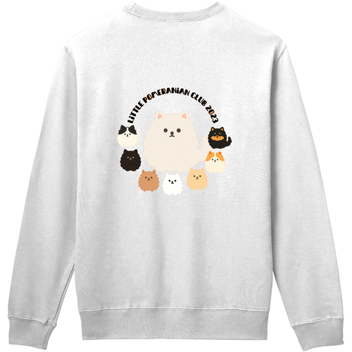 スウェット黒字 軽量スウェット