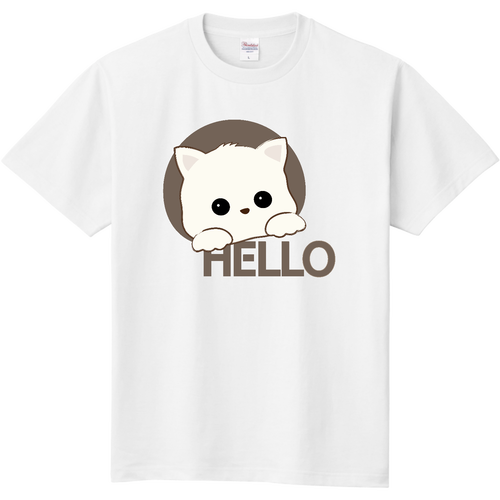 HELLO(cat) 定番Ｔシャツ