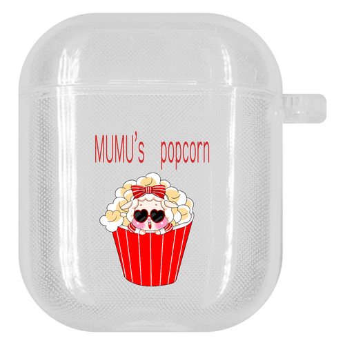 ムムちゃんケース AirPods第1/ 2世代 ソフトタイプケース