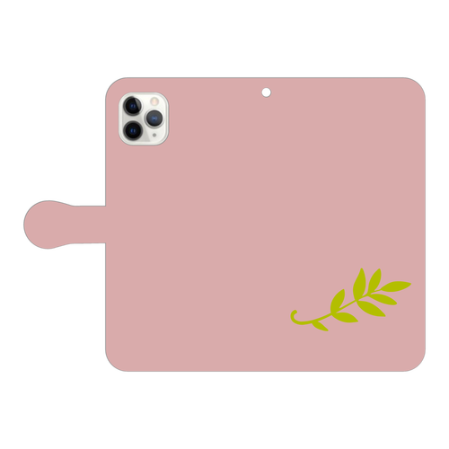 leaf (葉っぱ) 手帳型スマホケース 手帳型スマホケース｜andante
