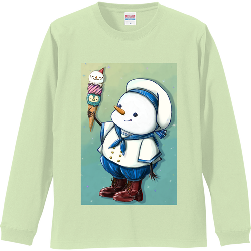 ふかふか2025夏ver. リブ付 ロングスリーブＴシャツ