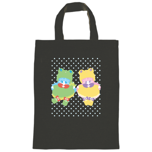 froggirls オーガニックコットンＡ４フラットバッグ