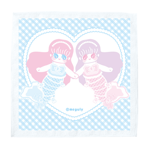 双子マーメイド ソフトタッチミニタオル