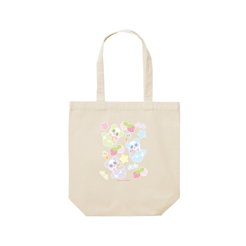 ソフトクリームパラダイス レギュラーキャンバストートバッグ(M) (フルカラー転写プリント)