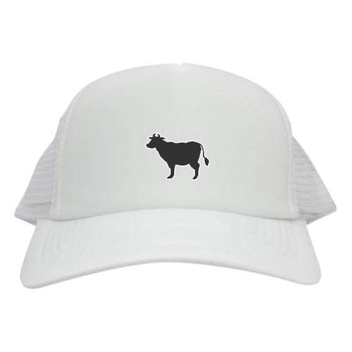 食いしん坊＊ユニフォーム(黒牛) メッシュキャップ