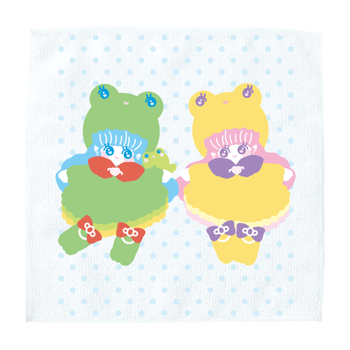 froggirls ソフトタッチミニタオル