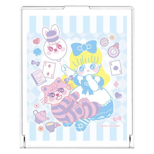 童話展のアリス スクエアミラー