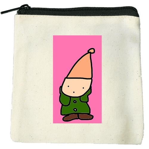 ぺんくん　キャンバスポーチ（SS） キャンバスポーチ（SS）【白プリント有】