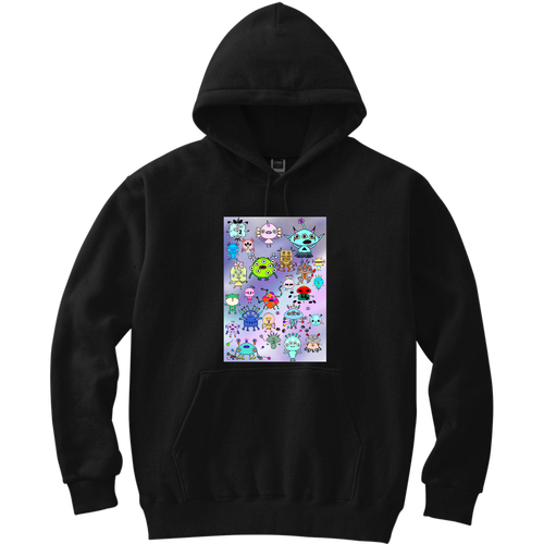 みんなの宇宙人パーカー 軽量プルパーカー (長袖プリント)