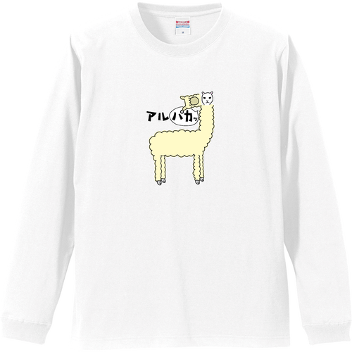アルパカッ リブ付 ロングスリーブＴシャツ
