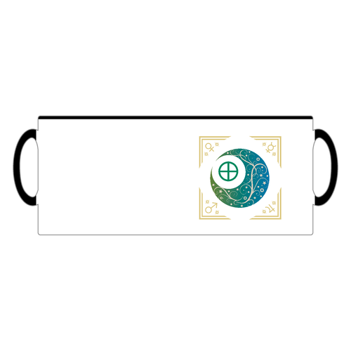 オリエンタルな月と惑星と地球と。／２トーンマグ 2トーンマグカップ