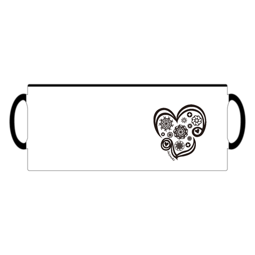 ことばもん／だいすき・ハート　ベーシック２／２トーンマグ 2トーンマグカップ