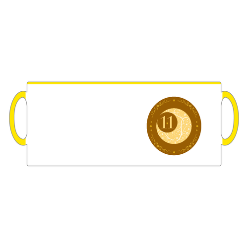 Birth color moon cameo／11月／２トーンマグ 2トーンマグカップ